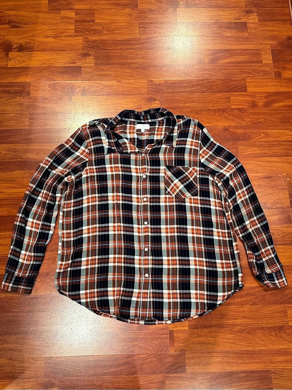 Lucky Brand Men's Plaid Cotton Shirt Size XL Like New